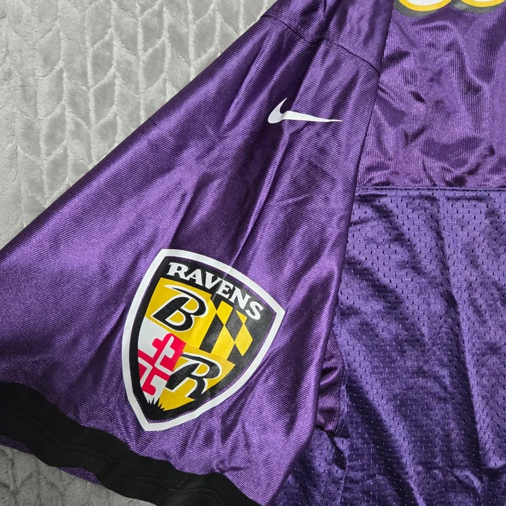 Nike Baltimore Ravens Peter Boulware 58 Jersey Mens 4XL Purple NFL Mesh Vintage